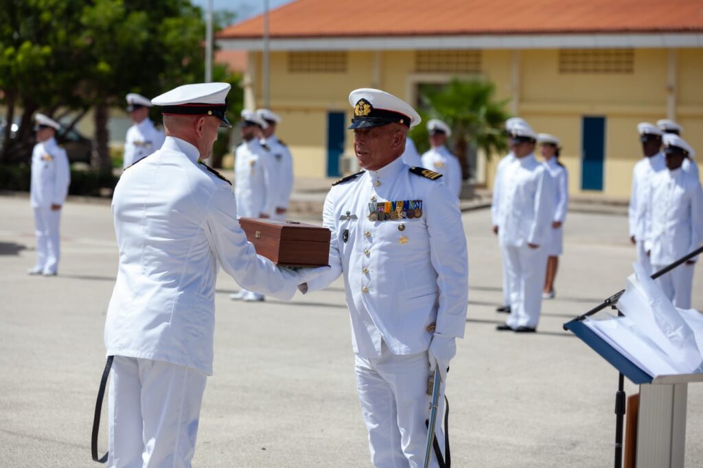AUDIO | Nieuwe commandant marinekazerne Suffisant