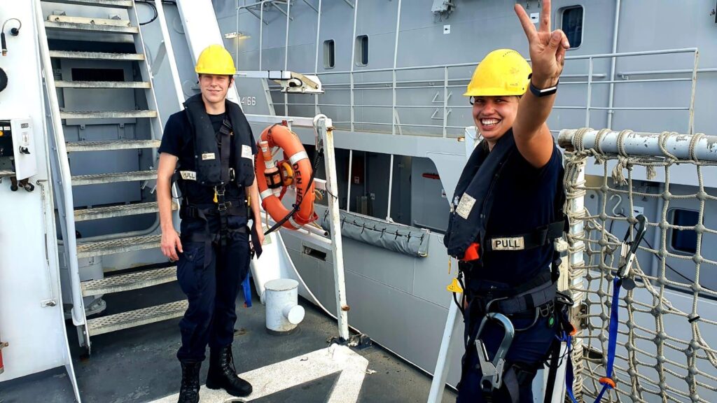 Marineschip Zr.Ms. Groningen hervat operaties op zee