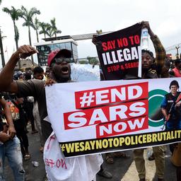 Grote demonstraties in Nigeria tegen politiegeweld na dood man