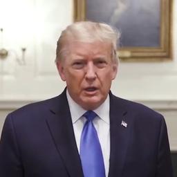 Video | Trump na positieve coronatest: ‘Ik denk dat het goed met me gaat’
