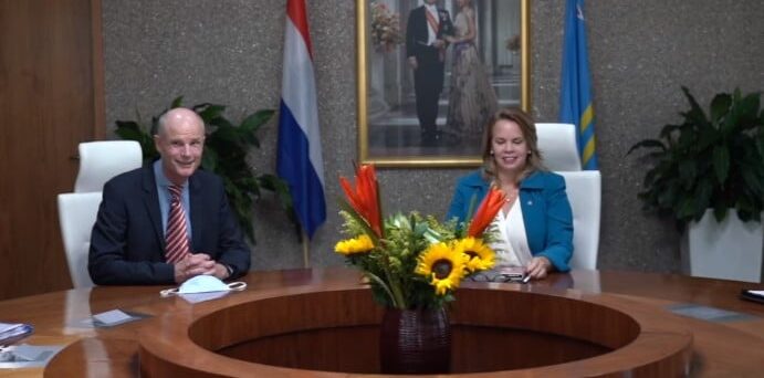 Positief overleg tussen Aruba en Nederland