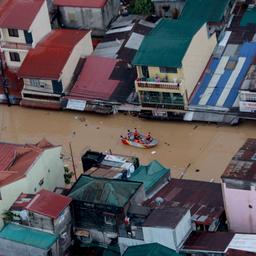 Elf doden en vijftien vermisten door tyfoon Vamco op Filipijnen