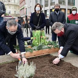 Nederland plant 10.000 tulpenbollen in door terrorisme getroffen stad Wenen