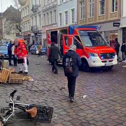 Video | Eerste beelden van ravage na aanrijding in Duitse Trier