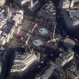 Video | Unieke luchtbeelden tonen nagenoeg leeg Londen