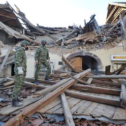 Veel schade en gewonden na grote aardbeving in Kroatië