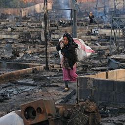 Vluchtelingenkamp in Libanon afgebrand, honderden Syriërs getroffen