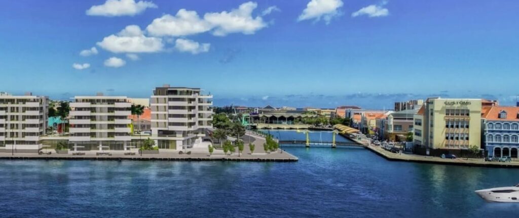 Constructie appartementenproject “The Wharf” op schema