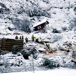 Dodelijk slachtoffer van aardverschuiving Noorwegen gevonden