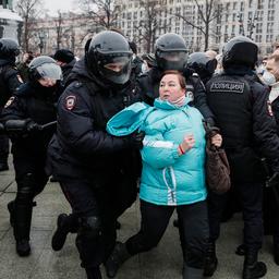 Honderden aanhoudingen bij pro-Navalny-protesten in Rusland
