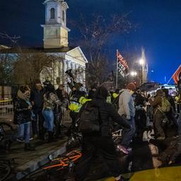 Onrustig in Washington in aanloop naar Trump-protest, meerdere arrestaties