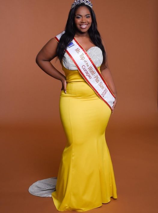 Curaçaose uitgeroepen tot Miss Top of the World plus size 2020