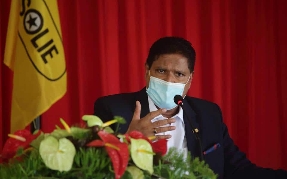 Surinaamse president genezen, woensdag aan het werk
