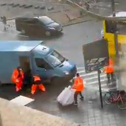 Video | Getuigen filmen overval op geldtransport in Berlijn