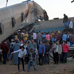 Dodental treinongeluk Egypte naar beneden bijgesteld van 32 naar 19