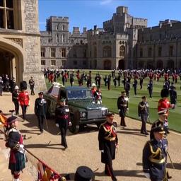 Video | Zo zag de uitvaart van prins Philip op Windsor Castle eruit