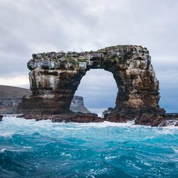 Beroemde rotsformatie bij Galapagoseilanden ingestort