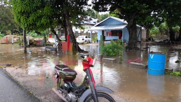 Dambreuk in Suriname zorgt voor grote wateroverlast