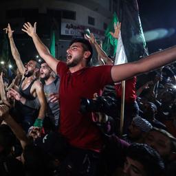 Groot volksfeest en ontlading in Gaza na ingaan wapenstilstand