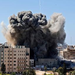 Kantoorpand van internationale media in Gazastrook ingestort na raketaanval