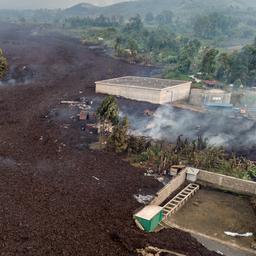 Meeste dodelijke slachtoffers vulkaanuitbarsting Congo door chaos bij vluchten