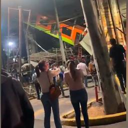 Video | Metroviaduct in Mexico-Stad stort in door gebroken steunbalk