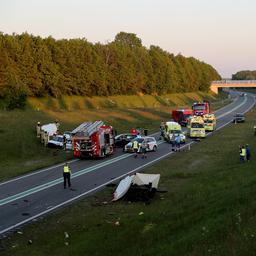 Vier doden bij ongeval met zes auto’s bij Drentse plaats Borger