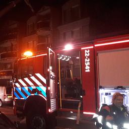 Gewonden en flatbewoners geëvacueerd bij brand Rotterdam