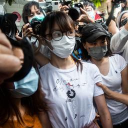 Hongkongse activiste Agnes Chow na zeven maanden gevangenis vrijgelaten