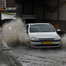 Onweersbuien breken stokoud regenrecord: 87,2 millimeter neerslag in Maastricht