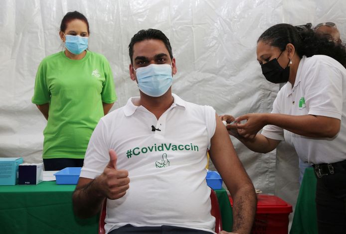 Sneller vaccinatieproces in Suriname begint te werken