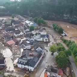 Video | Drone filmt ravage in Duitsland na zware overstromingen