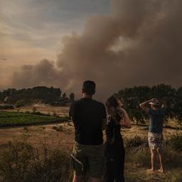 Natuurbranden in Zuid-Frankrijk en op Sardinië, hulpdiensten rukken massaal uit