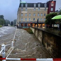 Overstromingen in Valkenburg, hospice en verpleeghuis geëvacueerd