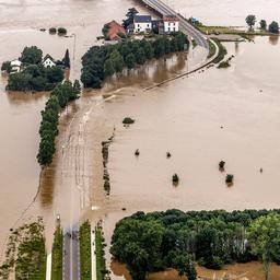 In beeld | Rampgebied watersnood Zuid-Limburg, België en Duitsland