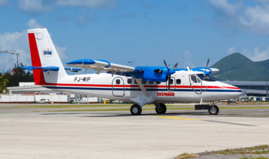 Winair blijft aan de grond door problemen Air Antilles