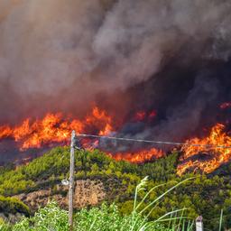 Bosbrand bedreigt Olympia, bakermat van de Olympische Spelen