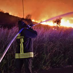 Honderden mensen geëvacueerd uit Italiaanse badplaats wegens bosbrand