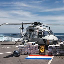 Marine onderschept meer dan 2.160 kilo cocaïne in Caribisch gebied