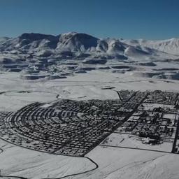 Video | Sneeuwval kleurt droogste woestijn ter wereld wit