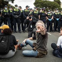 Honderden arrestaties bij protesten tegen strikte lockdowns in Australië