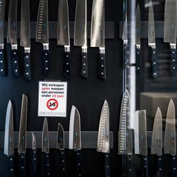 Jongeren kunnen in ruim 200 gemeenten anoniem hun mes inleveren in oktober