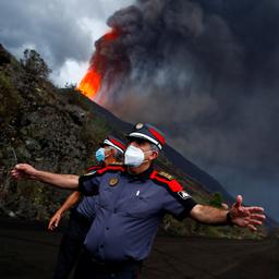 Lavastroom La Palma bereikt na negen dagen Atlantische Oceaan