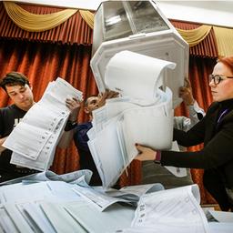 Partij van Poetin aan kop nu ruim de helft van de stemmen geteld zijn