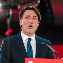 Video | Trudeau in overwinningsspeech: ‘Ik zie geen verdeeldheid’