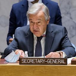 VN-topman Guterres waarschuwt voor humanitaire ramp in Afghanistan