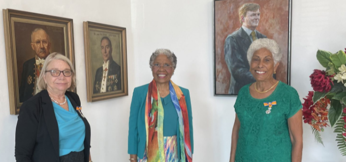 Twee Curaçaoënaars benoemd tot Lid in de Orde van Oranje-Nassau