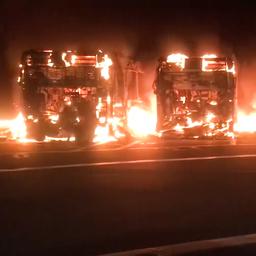 Video | Dertig bussen in vlammen op in Rome