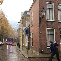 Lastig bereikbare brand in centrum van Leeuwarden is onder controle