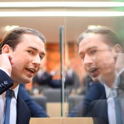 Na corruptieschandaal is Kurz terug als politicus in Oostenrijks parlement